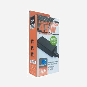 DLH Alimentation Secteur 45W 19V 2.37A, Compatible Acer/eMachines/Packard Bell (sans USB-C), avec 3 Connecteurs, Câble Secteur, CE/RoHS DY-AI3145 - Miniature 2