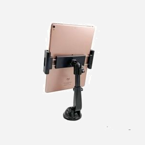 DLH Support Tablette/UMPC Universel Voiture/Bureau Ventouse Bras Articulé 2 Axes 6.7"-10.5" (17-26.7cm) Noir - Ref: DY-DU4409 - Miniature 2