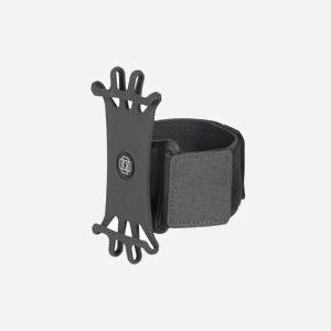 DLH DY-DU4930 Support Passif pour Smartphone/Mobile 5"-7.8" Silicone Noir Orientation H/V Dimensions 125x65x30mm Poids 70g - Miniature 1