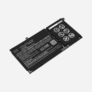 Batterie DLH DWXL4868-B040Y4 LiPo 3555mAh 11.25V pour DELL Inspiron/Latitude/Vostro, Compatible JK6Y6/CF5RH/5NDNH, 192x98x6mm - Miniature 1