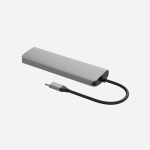 Station d'accueil DLH DY-TU5005 USB Type-C Argent : 1x HDMI 4K Ultra HD, 1x USB 3.2 Gen 1 Type-A, 4x USB 3.2 Gen 1 Type-C, Power Delivery 100W, 112x37x16mm - Miniature 3