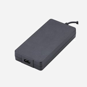 DLH DY-AI1591N Adaptateur Secteur 130W pour Ordinateur Portable, 19V/6.32A, Connecteurs Interchangeables, 100-240V, CE/RoHS, Noir, 75x25x151mm - Miniature 1