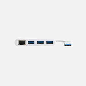 Station d'accueil DLH DY-TU2986W Blanc 80x40x14mm câble 0.1m, dimensions packaging 205x60x15mm, poids 40g - Miniature 2