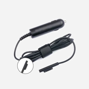 DLH Chargeur Auto 45W DY-AC3445-54 pour Microsoft Surface Pro/Go/Laptop (15V/3A, 1.2m) - Compatibilité Pro 4 à Laptop 2, Certifié CE - Miniature 1