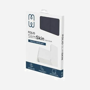 MW Étui Folio Bleu pour iPad Air 10.9" (2020/22 - 4th/5th gen) 27.7cm, Protection Anti-choc et Anti-rayures, Fonction Support - Miniature 4