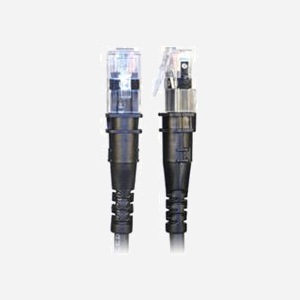 PatchSee TP-6A-F/16 : Câble réseau Cat6a U/FTP (STP) Noir 4.9m, connecteurs RJ-45 mâle-mâle, conforme aux normes de câblage structuré. - Miniature 1