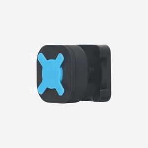 Mobilis 044003 : Support passif universel SecureLock pour Mobile/Smartphone et Tablette/UMPC, fixation murale adhésive, ABS/Silicone, Noir, 40g - Miniature 2