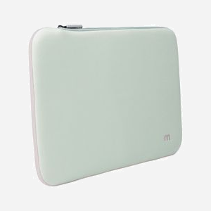 Mobilis Housse 049005 Néoprène Gris/Rose pour Ordinateur Portable 14" (35.6cm), 1 Compartiment, 330x250x18mm, Compartiment 325x245x15mm, 176g - Miniature 3