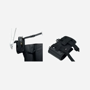 Mobilis Refuge Holster Noir 120x82x230mm, Référence 031011, pour terminaux de saisie, tablettes et smartphones, Poids 215g. - Miniature 3