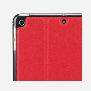Mobilis 048030 Étui Folio Rouge pour Apple iPad 2019 10.2" (7th gen) Aspect Cuir, 2 Positions, Accès Ports & Fonctionnalités - Miniature 4