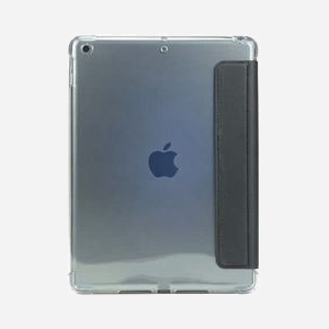 Mobilis Étui Folio Noir pour iPad 10.2" (2019) - Protection Chocs, Technologie Air Cell, Position Debout Double Angle, Passant Stylet, Référence 060001
