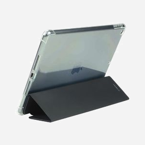 Mobilis Étui Folio Noir pour iPad 10.2" (2019) - Protection Chocs, Technologie Air Cell, Position Debout Double Angle, Passant Stylet, Référence 060001 - Miniature 2