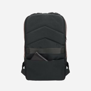 Mobilis PURE BACKPACK 056005 39.6cm (15.6") Polyester Noir/Argent, Compartiment PC 14-15.6", Trolley, Poche Secrète, Déperlant - Miniature 3