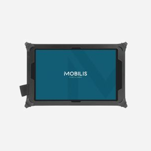 Mobilis Resist Housse Noire pour Samsung Galaxy Tab S6 Lite 10.4" (26.4 cm), Protection Résistante aux Chocs, avec Boucle Stylo, 250g - Miniature 3