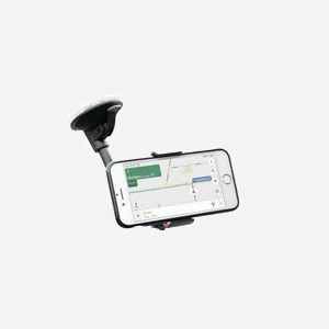 Mobilis Support Passif 001287 pour Mobile/Smartphone, Ventouse, Rotation 360°, Noir, Usage Voiture, Dimensions Emballage 110x83x112mm, Poids 92g