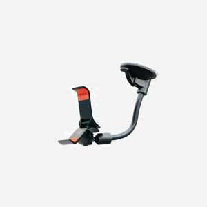 Mobilis Support Passif 001287 pour Mobile/Smartphone, Ventouse, Rotation 360°, Noir, Usage Voiture, Dimensions Emballage 110x83x112mm, Poids 92g - Miniature 2