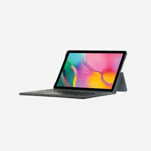Mobilis 048052 Clavier AZERTY Français Bluetooth Noir pour Samsung Galaxy Tab A8 10.5" - Batterie 100h, Simili-cuir, Résistant aux chocs - Miniature 2