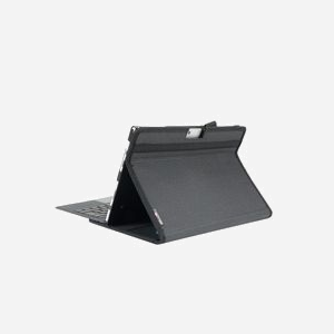 Mobilis 051062 Étui Folio Noir pour Surface Pro 9/8 13" (33cm), Protection Chutes 1.2m (Norme IK08/MIL-STD 810G), Bandoulière et Porte-Stylet - Miniature 2
