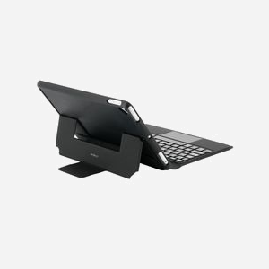 Mobilis 029029 Étui Folio pour iPad 10.2" (7/8/9ème gen) Noir avec Clavier Bluetooth AZERTY, Touchpad et Protection antichoc 0.9m - Miniature 2