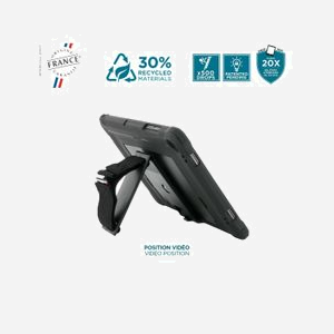 Mobilis Protech pour Samsung GALAXY TAB A9+ 11" (SM-X210/X216) 10.9" Noir - Protection Chute 1.2m, TFP, Dragonne, Boucle Stylo - Miniature 4