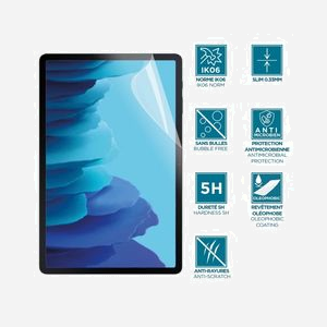Mobilis 036305 - Protection d'écran 10.9" pour Samsung Galaxy Tab A9+ (SM-X210/X216) Transparent - Dureté 5H, 0.33mm, Oléophobique - Miniature 2
