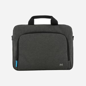 Mobilis The One Basic Malette 16" Polyester Gris - Compartiment PC 14", Poche Avant, Bandoulière Amovible 440x330x80mm, 360g