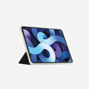 Mobilis 060017 Étui Folio pour iPad Air 11'' 2024, 27.9 cm (11"), Noir & Transparent, Résistant aux chutes, rayures & chocs, Position Stand - Miniature 1