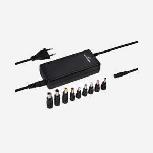 Bluestork BS-PW-NB90/FB3 : Alimentation Secteur Universelle 90W pour Notebook, 18.5V-20V, 9 Embouts, Protections Surtension/Court-Circuit