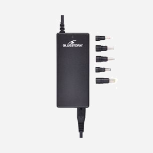 Bluestork PW-NB-90-ACER-DELL Adaptateur secteur 90W pour ordinateur portable, Alimentation interne CA vers CC, Protection surchauffe, Câble 2.4m