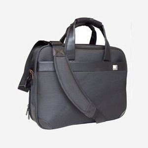 Urban Factory Optimia OCB04UF Malette Nylon Noir 35.8cm (14.1") - Dimensions 380x330x120mm - Poche Frontale & Bandoulière - Poids 1.25kg - Miniature 2