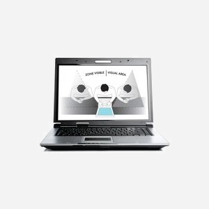 Urban Factory SSP28UF Filtre de Confidentialité 23.8" (60.5 cm) 16:9 Noir - Filtre de confidentialité sans bords pour ordinateur portable - Fonctions d'intimité - Miniature 2