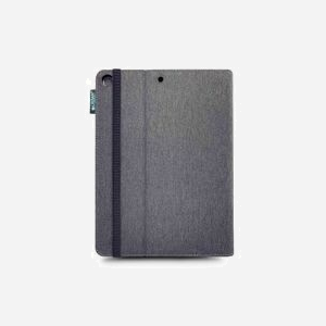 Urban Factory EPI10UF Étui Folio Gris pour iPad 10.2" (25.9cm) en PET Recyclé avec Support Multi-Angles et Porte Carte, 194x256x18mm, 358g - Miniature 3