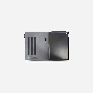 Urban Factory EPI10UF Étui Folio Gris pour iPad 10.2" (25.9cm) en PET Recyclé avec Support Multi-Angles et Porte Carte, 194x256x18mm, 358g - Miniature 4