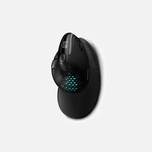 Urban Factory ERGO Max EPM50UF Souris Verticale Droitier RF sans fil + Bluetooth 5.0 4000 DPI, 7 Boutons, Batterie 1000mAh, Recharge USB-C - Miniature 3