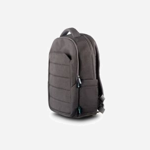 Urban Factory GREENEE ELB14UF Sac à Dos 14" Gris Polyester Recyclé, Double Compartiment, Poches Multiples, Résistant à l'Eau - Dimensions 325x165x445mm
