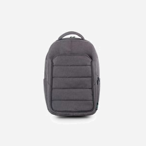 Urban Factory GREENEE ELB14UF Sac à Dos 14" Gris Polyester Recyclé, Double Compartiment, Poches Multiples, Résistant à l'Eau - Dimensions 325x165x445mm - Miniature 2