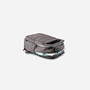 Urban Factory GREENEE ELB14UF Sac à Dos 14" Gris Polyester Recyclé, Double Compartiment, Poches Multiples, Résistant à l'Eau - Dimensions 325x165x445mm - Miniature 4