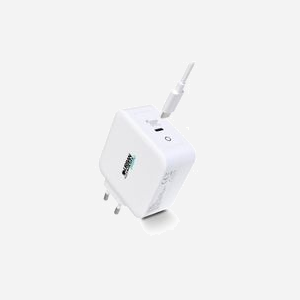 Urban Factory CYCLEE - Chargeur Secteur Universel 100W USB-C, 5-20V, 2m, Blanc - Ordinateur Portable, Smartphone, Tablette - GSC10UF