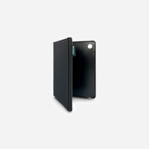 Urban Factory GST08UF Étui Folio pour Samsung Galaxy Tab A8 10.5" (26.7cm) Noir/Gris, 3 Positions, PET/Spandex, Protection Chocs/Rayures/Éclaboussures