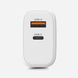 Urban Factory GPS62UF Chargeur Secteur Universel 65W USB-C + USB-A 18W GaN PPS, 100-240V, Blanc - Compatible Notebook Tablette Smartphone - Miniature 3