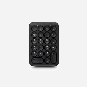 Urban Factory BNK05UF : Clavier Numérique Bluetooth Noir 24 Touches, Batterie 100mAh, Compatible Windows/macOS/Linux, 88x131x19mm, 45g - Miniature 2