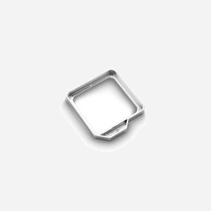 EK Water Blocks EK-Quantum Velocity Cover Frame - Cadre ABS Nickel pour Waterblock CPU - Référence 3831109822036 - Miniature 2