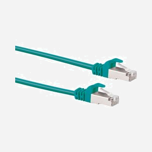 Schwaiger CKG6020-539 Câble Réseau Cat6 SF/UTP (S-FTP) 2m Vert, Connecteurs RJ-45 Mâle, Gigabit Ethernet 1000 Mbit/s, 250 MHz - Miniature 2