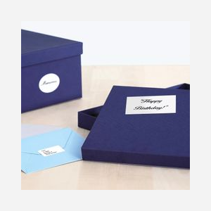 HERMA Étiquettes A4 210x297mm Argent Film Polyester Brillant Laser Adhésif Permanent 25 Feuilles (25 Étiquettes) - Miniature 2