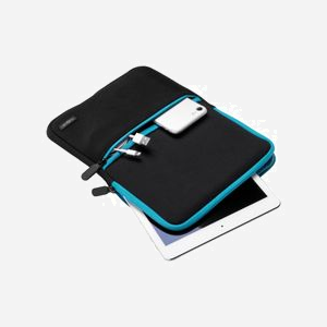 Housse Pagna 99517-20 pour Tablette 10" (25.4cm), Compatible Toutes Marques, Noir et Bleu, Fermeture à Glissière, Dimensions 200x270mm - Miniature 2