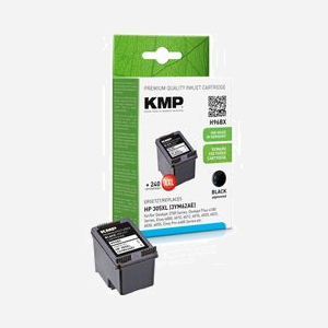 Cartouche d'encre KMP 1772,4001 Noire, Compatible HP 305XL (3YM62AE), XL, 10ml, 480 pages, DeskJet et Envy series, 1 pièce