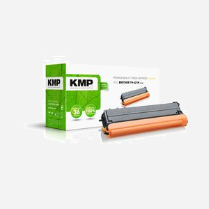 KMP Cartouche Toner Magenta 1265,0006 Original, 1800 pages, Unité Tambour intégrée, pour Brother TN421M, Technologie Laser - Miniature 1