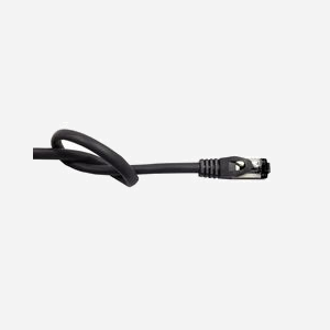 Câble Réseau Alcasa 8060-HP500S Cat6a S/FTP 50m Noir, Connecteurs RJ-45 plaqué Or, Conducteur Cuivre, 10 Gigabit Ethernet, 500MHz, LSZH - Miniature 2