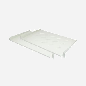 Alcasa GC-N0085 Kit de 2 étagères rackables 1U Acier gris 19" (483mm x 300mm) avec kit de montage inclus pour racks serveurs et baies réseau