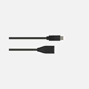 Alcasa 2811-OTG : Câble USB 3.2 Gen 1 (3.1 Gen 1) Type C vers USB A, 0.1m, contacts plaqués or, débit 5 Gbit/s, AWG 23/32, noir - Miniature 2